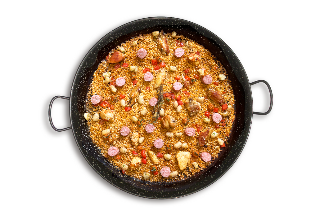 Árstíðabundin paella